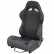 Siège sport Simoni Racing Max en tissu noir, réglable des deux côtés