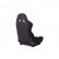 Siège sport Simoni Racing Max en tissu noir, réglable des deux côtés, Vignette 2