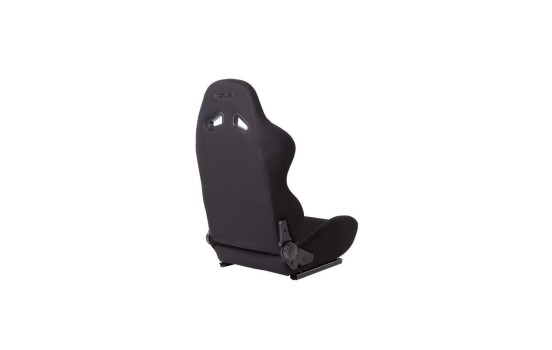 Siège sport Simoni Racing Max en tissu noir, réglable des deux côtés, Image 2