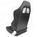 Siège sport « Type Z » – Aspect carbone noir – Dossier réglable double face – avec repose-pieds, Vignette 2