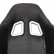 Siège sport « Type Z » – Aspect carbone noir – Dossier réglable double face – avec repose-pieds, Vignette 8