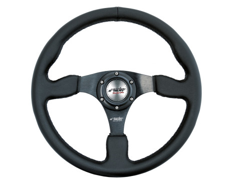 Défenseur de guidon Simoni Racing Sports 350mm - Simili cuir noir