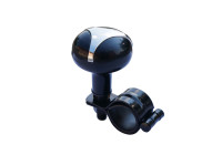 Simoni Racing Volant Bouton Spinner 1 - Noir/Chrome ABS