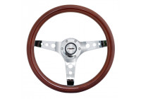 Volant Sport Simoni Racing Arnoux 350mm - Bois véritable