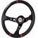 Volant Sport Simoni Racing Gravel 350mm - Cuir synthétique noir (Deep Dish)