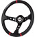 Volant Sport Simoni Racing Gravel 350mm - Cuir synthétique noir (Deep Dish), Vignette 2