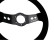 Volant sport Simoni Racing Rally 320mm - Daim Noir (Deep Dish - 47mm), Vignette 4