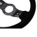 Volant sport Simoni Racing Rally 320mm - Daim Noir (Deep Dish - 47mm), Vignette 5