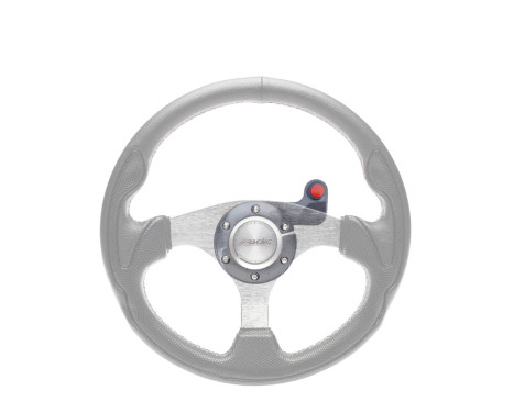 Support volant Simoni Racing Sport - Carbone - avec 1 bouton poussoir, Image 2