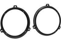 Anneau de haut-parleur 165 mm Fiat Panda 10/2003-2012 Porte arrière