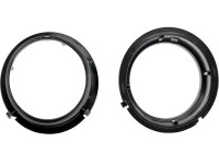 Anneau de haut-parleur 165 mm Mercedes Benz Classe E 1995-2002 Panneau arrière
