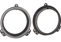 Anneau haut-parleur 165mm Audi A3/A4 - Toyota Yaris Porte avant + Porte arrière