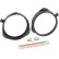 Anneau haut-parleur 165mm Opel - Honda Jazz Porte avant avec connecteur haut-parleur intégré
