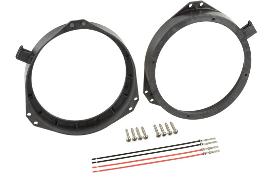 Anneau haut-parleur 165mm Opel - Honda Jazz Porte avant avec connecteur haut-parleur intégré