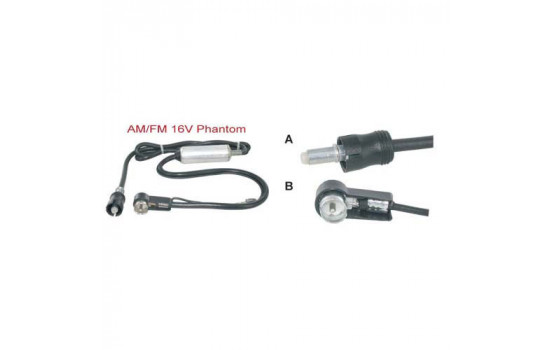 Adaptateur d'antenne fantôme AM / FM 16V