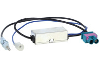 Adaptateur d'antenne MIB 8,5 V, alimentation fantôme, compatible avec divers modèles Audi, Seat, Skoda et Volkswag