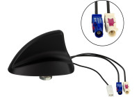 Antenne de toit AM/FM GNSS (GPS/GLONASS) Shark II
