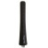 Antenne en aluminium Simoni Racing en caoutchouc - Noir - Longueur 8 cm