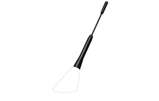 Antenne universelle en aluminium - Shortstick 16v - Noir