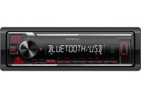 Autoradio Kenwood KMM-BT209 - USB/BT Rouge