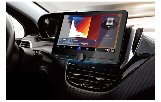 Kenwood DMX5623DABS - Écran flottant HD 10" - CarPlay sans fil + Android Auto (antenne DAB incluse), Image 9