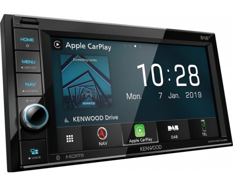 Kenwood DNR-4190DABS 6,2" NAVIGATION AV avec Bluetooth, radio DAB Apple Carplay, Image 2