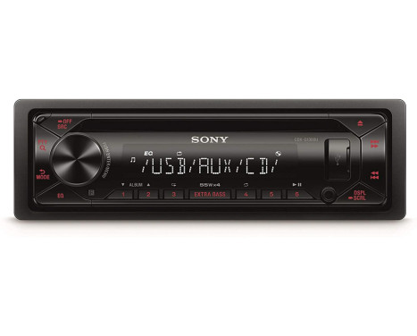 Sony CDX-G1300U Autoradio 1-DIN USB/Entrée et Extra Bass