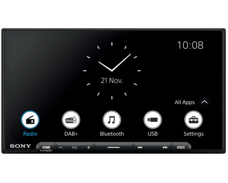Sony XAV-AX6050 Autoradio 2-DIN avec écran Multimédia DAB+, Apple Carplay, Android Auto