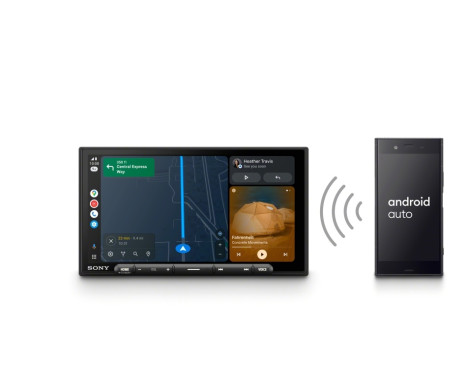 Sony XAV-AX6050 Autoradio 2-DIN avec écran Multimédia DAB+, Apple Carplay, Android Auto, Image 7