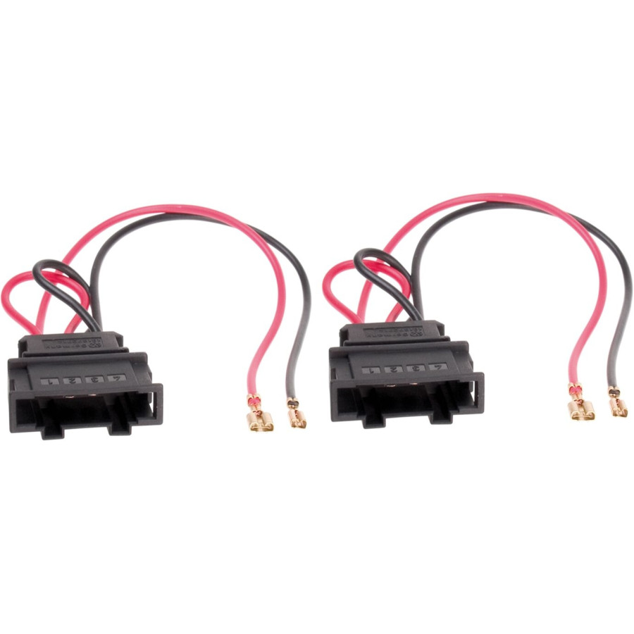Tomzz Adattatore Altoparlanti DIN (2 Pezzi) – Compatibile Mercedes A/C/E/CLK/Sprinter, VW Crafter, BMW E Porsche