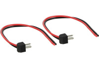 Câble adaptateur de haut-parleur (2x) Connexion DIN Mercedes Benz Classe E/Classe S