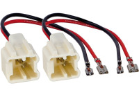 Câble adaptateur haut-parleur (2x) Dacia/ Renault/ Nissan/Opel/Smart