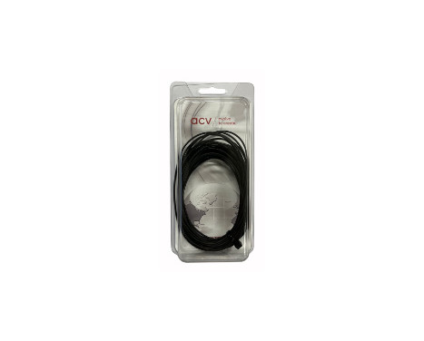 câble d'alimentation 4mm noir 5 m sous blister