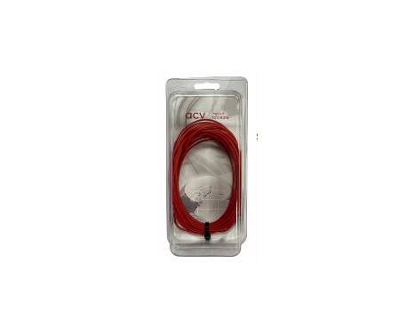 câble d'alimentation 4mm rouge 5 m sous blister