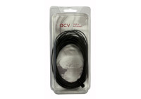 câble d'alimentation 6mm noir 5 m sous blister
