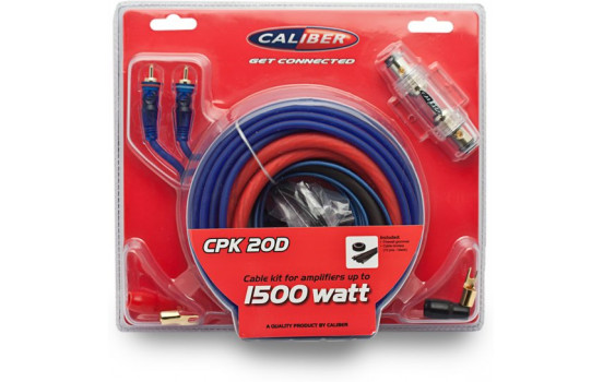 Kit de câbles pour amplificateurs jusqu'à 1500W (CCA)