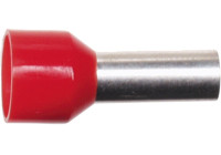 Embout de virole rouge 10,0 mm² (100 pièces)