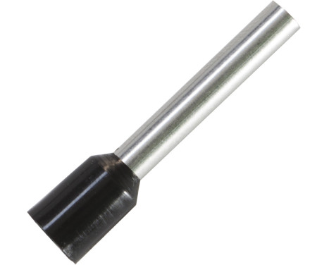 Embout pour câble de taille : 4,0 mm² avec isolation noire