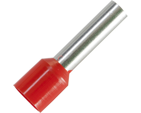 Embout pour taille de câble : 10 mm² avec isolation noire
