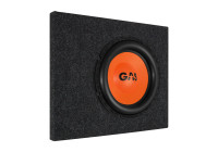 Caisson de basses 10" prêt à l'emploi pour Scania CR20 avec caisson de basses MAD S1-104, 250 watts RMS, 4Ohm