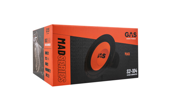 GAS MAD Niveau 2 Caisson de Basses 10" 4 Ohm, Image 4