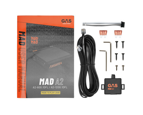 GAS MAX Ensemble caisson de basses MAX B1-16 + MAD A2-600.1DFL + WK-20, Image 6