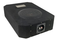 RADION SERIES EVO HIGH EFFICIENT Boîtier bass reflex de 11 litres avec R 08 FLAT EVO