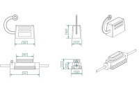 Porte-fusible standard