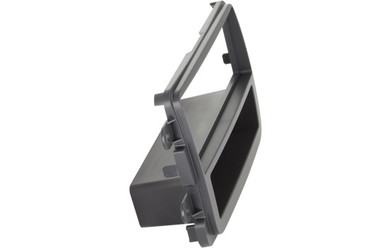 Panneau 1-DIN avec plateau de rangement. Dacia Dokker/ Duster/ Lodgy 2012-2019 Couleur: Gris foncé, Image 3