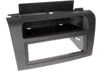 Panneau 1-DIN avec plateau de rangement. Mazda 3 2003-2009 Couleur: Noir