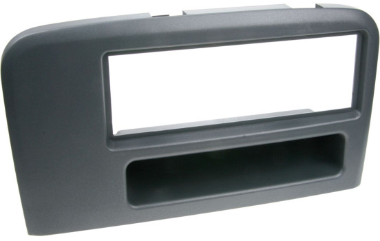 Panneau 1-DIN avec plateau de rangement. Volvo S80 1996-2006 Couleur: Noir