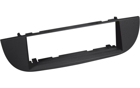 Panneau 1-DIN Fiat 500 - 2007-2015 Couleur: Noir