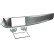 Panneau 2-DIN Alfa Romeo Giulietta 5/2010-10/2013 Couleur: Argent