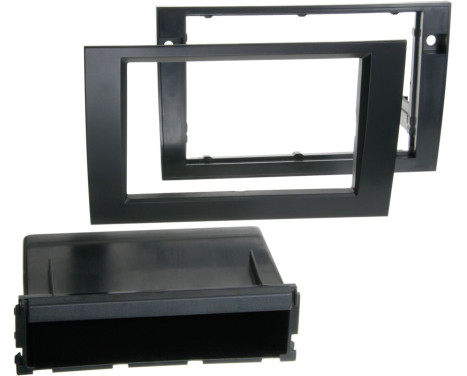 Panneau 2-DIN Audi A4 - Seat Exeo Couleur: Noir